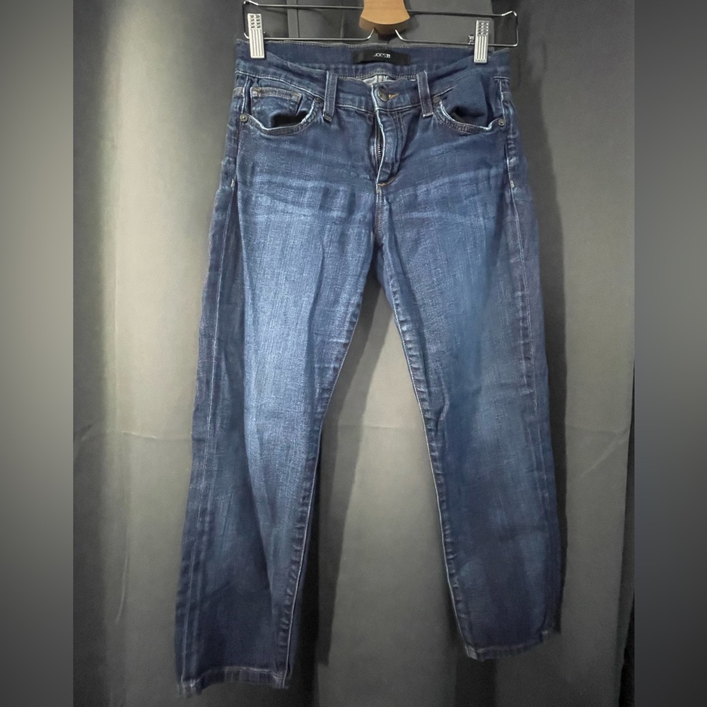 Joe's Jeans Dark Blue Straight Leg Denim
